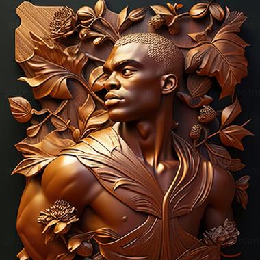 3D model Kehinde Wiley (STL)